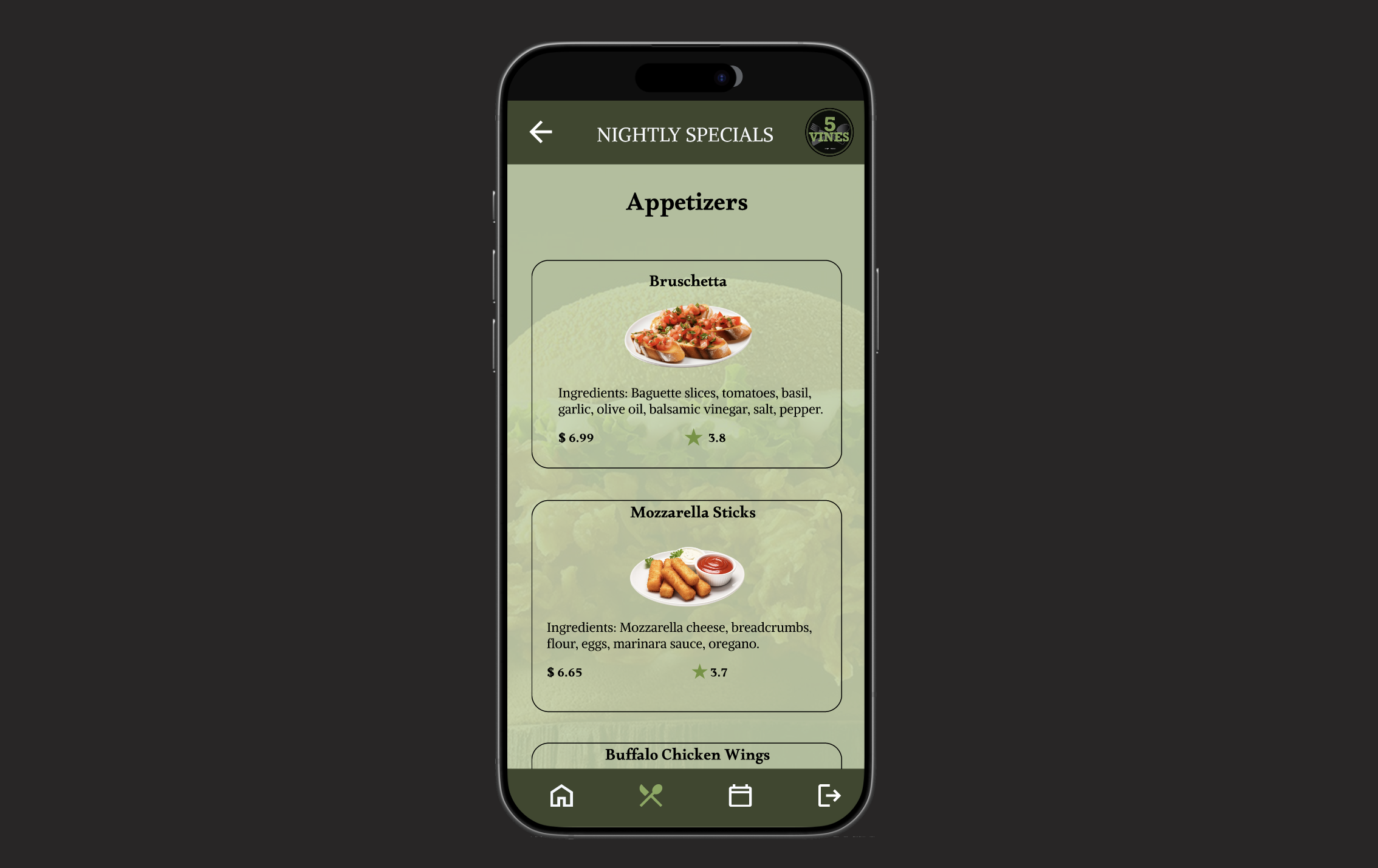 Wireframes and layout design